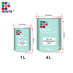 Vernice per Auto di Fabbrica, Oro Intenso e Argento Medio Metallizzato, Rivestimento Liquido Spray per Ritocchi e Abbinamento Colori - Product Image 4