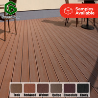 Plancher de terrasse en WPC multicouche Greenview pour extérieur - Système d'assemblage à double verrouillage, antidérapant, imperméable, ignifuge et écologique