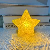 Kreatives Plastik-Handsternlicht mit LED-Handgelenkbeleuchtung für Aufführungen & Konzerte Atmosphärenlicht Pentagramm-Requisite Großhandel