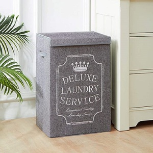 Panier à linge pliable imperméable avec couvercle, polyester 600D, cadre en métal, poignées pour la lessive, chambre à coucher, salle de bain, dortoir universitaire - Product Image 2