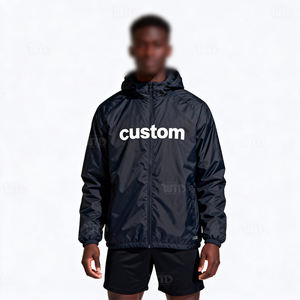 Winter Langlebige Modische Fußballjacke Winddicht Polyester Digital Bedruckt für Sporttraining & Outdoor-Aktivitäten - Product Image 1