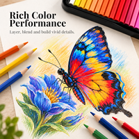 Kit de Dessin et Peinture Professionnel pour Artistes – Crayons de Couleur Personnalisables en Gros LT73415