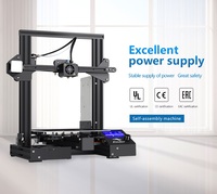 Высокое качество печати размер 220x220x250 мм настольный Стиль 3D принтер FDM 3D принтер Ender 3 Pro