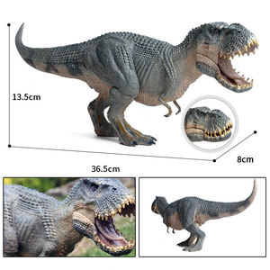 Jouets amusants pour animaux et dinosaures, modèle de jouet de simulation de Tyrannosaurus Rex pour les enfants de 4 à 6 ans, T. Rex Tyrannosaurus Rex en plastique - Product Image 5