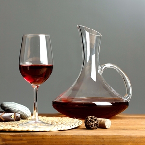 Verres à <span class=keywords><strong>vin</strong></span> d'usine en gros, ensemble <span class=keywords><strong>de</strong></span> carafes en cristal soufflé à la main, ensemble <span class=keywords><strong>de</strong></span> 6 verres à <span class=keywords><strong>vin</strong></span>, élégance traditionnelle durable, <span class=keywords><strong>vin</strong></span> rouge pour cadeau - Product Image 1