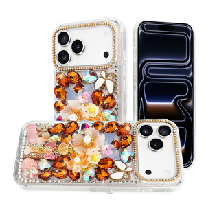 เคสสำหรับผู้หญิง KINGSOUL ระดับไฮเอนด์ ประดับเพชรและคริสตัลสุดหรู ติดตั้งง่ายแบบ Snap-On ป้องกันการกระแทก - Product Image 5