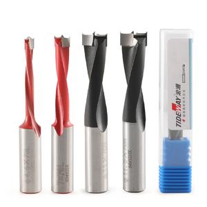 Brocas de Carburo de Dos Filos Tideway OEM/ODM 65HRC para Fresado CNC, Brocas para Router para Trabajar la Madera - Product Image 2