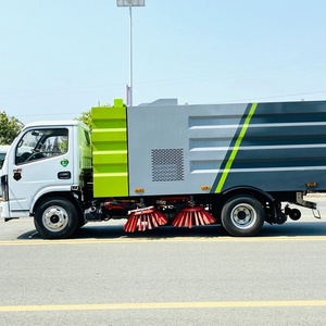 Buen Precio, Camión Barredor de Calles Pequeño de 5cbm de Alta Calidad Dongfeng, Camión Barredor de Carreteras - Product Image 1