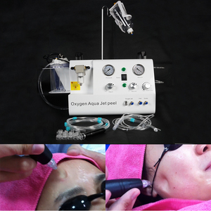 5 in 1 Facial Care Aqua Peel Machine Portable Oxygen Facial Machine Water Jet Peeling Skin <b>Scrubber</b> Diamond Microdermabrasion - Product Image 5