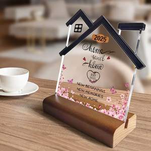 2025 Home Sweet Home signe nouvelle maison réchauffement cadeaux présentoir bénédiction idées cadeaux <span class=keywords><strong>pour</strong></span> femmes amis collègues - Product Image 3