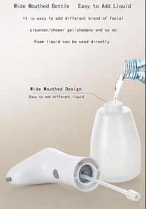 Elektrischer Schaum Shampoo Spender Automatischer wiederauf ladbarer Seifens chaum für Hunde katze Baden Badezimmer Küche Toilette Haar reinigung - Product Image 6