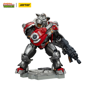 JOYTOY Ufficiale Originale TMNT-Super <span class=keywords><strong>Bebop</strong></span> Figura d'Azione Articolata in Scala 1/18 Modello da Collezione con Accessori - Product Image 4