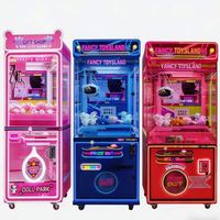 Boîte à bonbons Bubble Tea, Compteur de prix pour machine à monnayeur, Unité de jeu de grue d'arcade pour attraper les cadeaux, Salle de jeux
