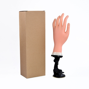 มือฝึกทำเล็บปลอมแบบนิ่มสำหรับฝึกทำเล็บมือซ้าย พร้อมช่องดูดฝุ่น - Product Image 5
