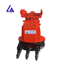 Aimant hydraulique pour excavatrice de 13 à 45 tonnes, certifié CE, haute capacité de levage, 360° °   Accessoire de rotation pour le traitement des plaques lourdes