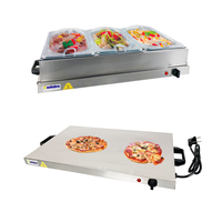 Plateau chauffant pour buffet électrique Gastronorm commercial de table Dontalen/Chauffe-plat électrique pour buffet