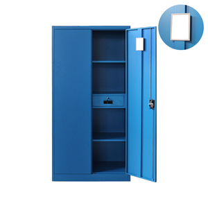 Kim Loại Tủ Quần Áo File Caibnet Với An Toàn Thép Locker Bên Trong Tủ Sắt Lưu Trữ - Product Image 5