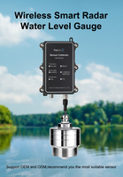 FSTRD-905W Capteur de niveau d'eau radar intelligent sans fil haute précision pour réservoir de carburant, transmetteur de niveau radar