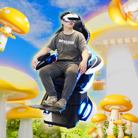 YHY Top Vente Manège de réalité virtuelle populaire Fly Motion Cinema Flight Simulateur de vol VR Machine de jeu VR 9D