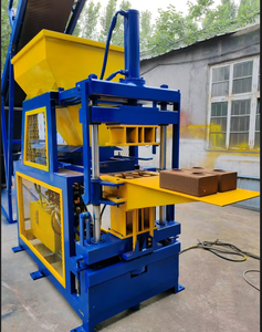 <span class=keywords><strong>Wt</strong></span> 2-10 xây dựng lát vỉa hè khối đầy đủ tự động Báo Chí trái đất lồng vào nhau Máy làm gạch máy móc - Product Image 6