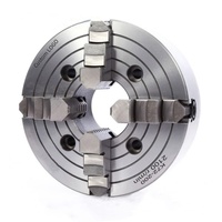 Mandrin de tour miniature CHAJANE K72-80, 80 mm, 4 mors, mandrin de précision indépendant avec plaque de montage, outil CNC