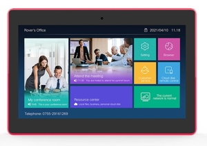 13.3 Inch Muurbevestiging <span class=keywords><strong>Android</strong></span> Poe-Powered <span class=keywords><strong>Tablet</strong></span> Met <span class=keywords><strong>4</strong></span> Side Led-Lampjes Nfc Rfid-Functie Optioneel - Product Image 3