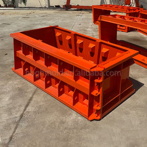 Cassaforma in acciaio di alta qualità blocco di cemento parete protettiva concava blocco convesso stampo - Product Image 6