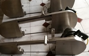 Machine électrique à trancher la viande, pour découper les animaux et les bétail, <span class=keywords><strong>scie</strong></span> à bande - Product Image 6