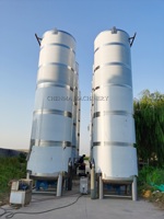 Grande capacité 20000 litres 50000 litres Grand réservoir vertical de stockage de lait huile de cuisson eau Réservoir de stockage de vin en acier inoxydable