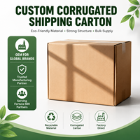 Boîte rigide en carton ondulé écologique personnalisée avec doublure en mousse, poignée et fermeture magnétique pour l'expédition d'entreprise - Logo et forme personnalisés