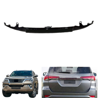 Couvercle de coffre de porte arrière pour Fortuner 2016 -2019 noir brillant bande de porte arrière couvercle de coffre de hayon accessoires complets de pièces de carrosserie