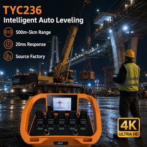 Control Remoto Inalámbrico Industrial de Alta Sensibilidad NOMI TYC236, Nivelación Automática con una Sola Tecla, Código Fijo, 500m-5km, Maquinaria Pesada - Product Image 1