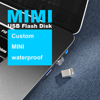 Logo personnalisé Mini Clé Usb Clé USB en métal 4 Go Clé USB personnalisée 64 Go 32 Go 16 Go 8 Go Clé USB