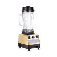 Blender électrique professionnel pour la nutrition, vitesse variable, utilisation en extérieur, capacité du pot de 2,0 L, lame en acier inoxydable, multifonctionnel