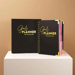 A5 Luxury Custom Printing Beauty Planner High Quality Sublimation Notebooks New Arrival Logo Fabric PP <b>Cover</b> Saddle Stitching - Product Image 4