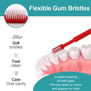 Diskon besar-besaran 2025 grosir sikat gigi pesanan jumlah besar sikat gigi Kualitas bagus untuk perawatan gigi perjalanan Hotel - Product Image 2