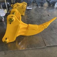 Déniveleur vibrant / déchiqueteur de roche pour excavatrice 5-9 tonnes - DHG-02 à une dent, haute performance, matériau Q355, garantie 1 an, testé et certifié