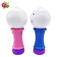 Light Up Bubble Toys führte Mini-Rundball-Bubble-Zauberstäbe mit Sound-Fun-Geschenken für Kinder-Sommer-Outdoor-Spielzeug