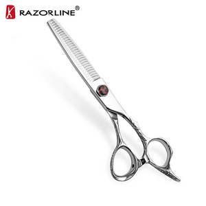 <span class=keywords><strong>AK19</strong></span> Japan Steel 440c Ciseaux de coiffure professionnels pour salon de coiffure professionnel - Product Image 4