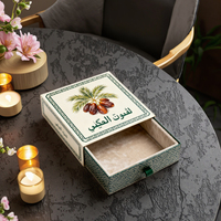 Coffret cadeau dattes bourrées Dubai Bateel Cadeau de vacances de luxe du Moyen-Orient Coffret cadeau dates sélection royale du Moyen-Orient