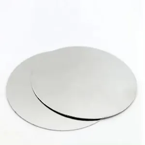 Ss 304 1050 430 Dreifacher Kreis Rundplatte Edelstahlkreis für Kochgeschirr Lebensmittelqualität Edelstahl