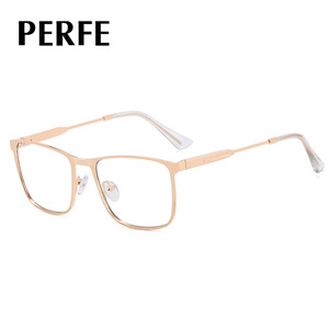 Kính thời trang 91323 khung bán buôn cá nhân cao cấp kính phẳng khung kim loại nam chống ánh sáng xanh với kính cận thị - Product Image 4