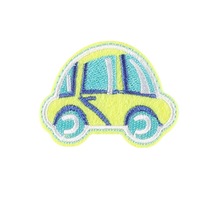 Vente en gros d'ordinateur Broderie d'animaux et de fruits au fer sur des patchs pour vêtements pour bébés et enfants