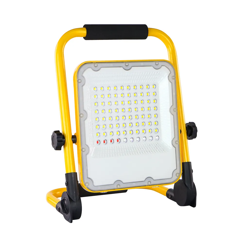 KCD Under Hood Neue wasserdichte kommerzielle magnetische 30w 50w 100w wiederauf ladbare zusammen klappbare tragbare LED-Arbeits leuchte mit Ständer für Auto