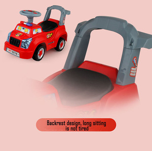 1-3 jahre alt vier rad musik fahrt schaukel baby spielzeug auto - Product Image 4