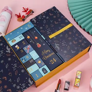 Paquete de Regalo de Cuenta Regresiva Navideña HMU Calendario de Adviento de Belleza de 24 Días Kit Completo de Maquillaje Caja Sorpresa de Cosméticos Caja Misteriosa - Product Image 5