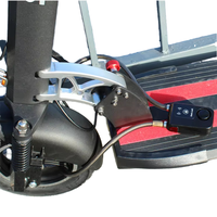 Antivol haute sécurité avec télécommande, câble en acier ABS, alarme, pour tricycle électrique et scooter, étanche IPX5, batterie AAA sport