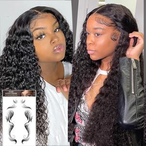 Bordes para el cabello, <span class=keywords><strong>tatuaje</strong></span> temporal, pegatinas para el cabello del bebé, flequillo lateral, borde de flecos, tatuajes de línea de cabello para mujeres negras, peinado DIY - Product Image 5