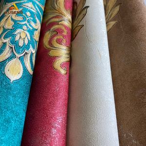 Cinese Vintage Decorazione Della Parete del Pvc Rotoli di Carta Damasco Modello 3D Tapete Carta Da Parati Deewar Carta Da Parati - Product Image 4