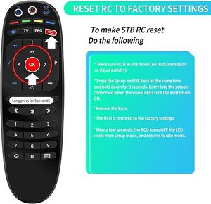 Control Remoto de Repuesto para Decodificadores <span class=keywords><strong>IPTV</strong></span> MAG 324, 324w2, MAG 424, MAG 524, Mag 524W3, W3 Linux, T4HU1615, 41KA - Product Image 4